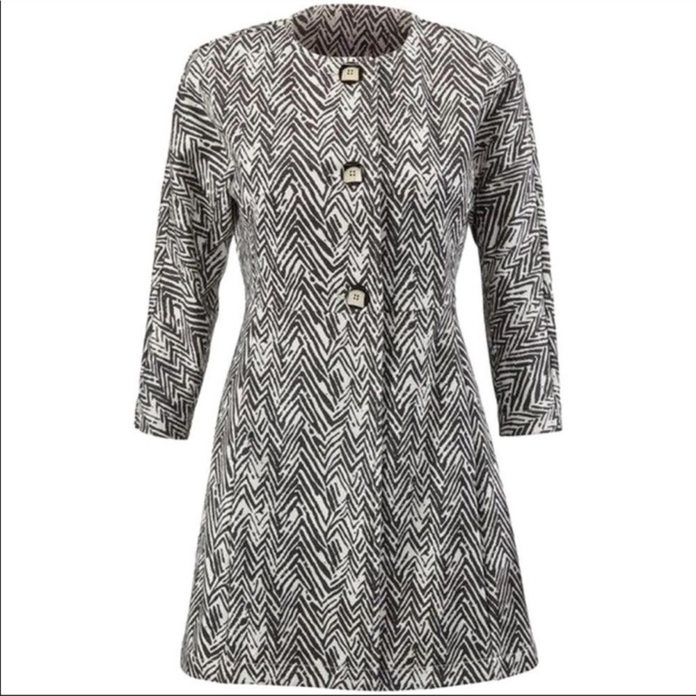 CAbi Zig Zag Ponte Jacket | Gray